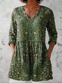 ADELE | Blusa lunga con scollo a V