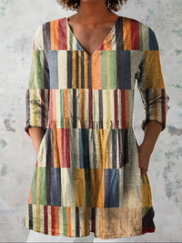 ORIANA | Blusa lunga con scollo a V