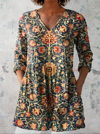 NINFA | Blusa lunga con scollo a V