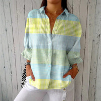 GIORDANA | Blusa a quadri pastello