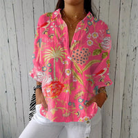 INNOCENZA | Blusa a fiori tropicali