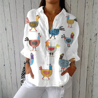 ITALIA | Blusa con stampa fantasia
